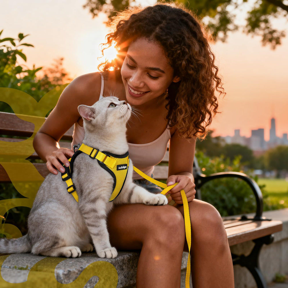 Rabbitgoo vibrant yellow design adds visibility and style.