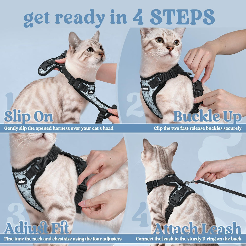 Rabbitgoo 4.9 ft leash included for versatile walks and exploration.