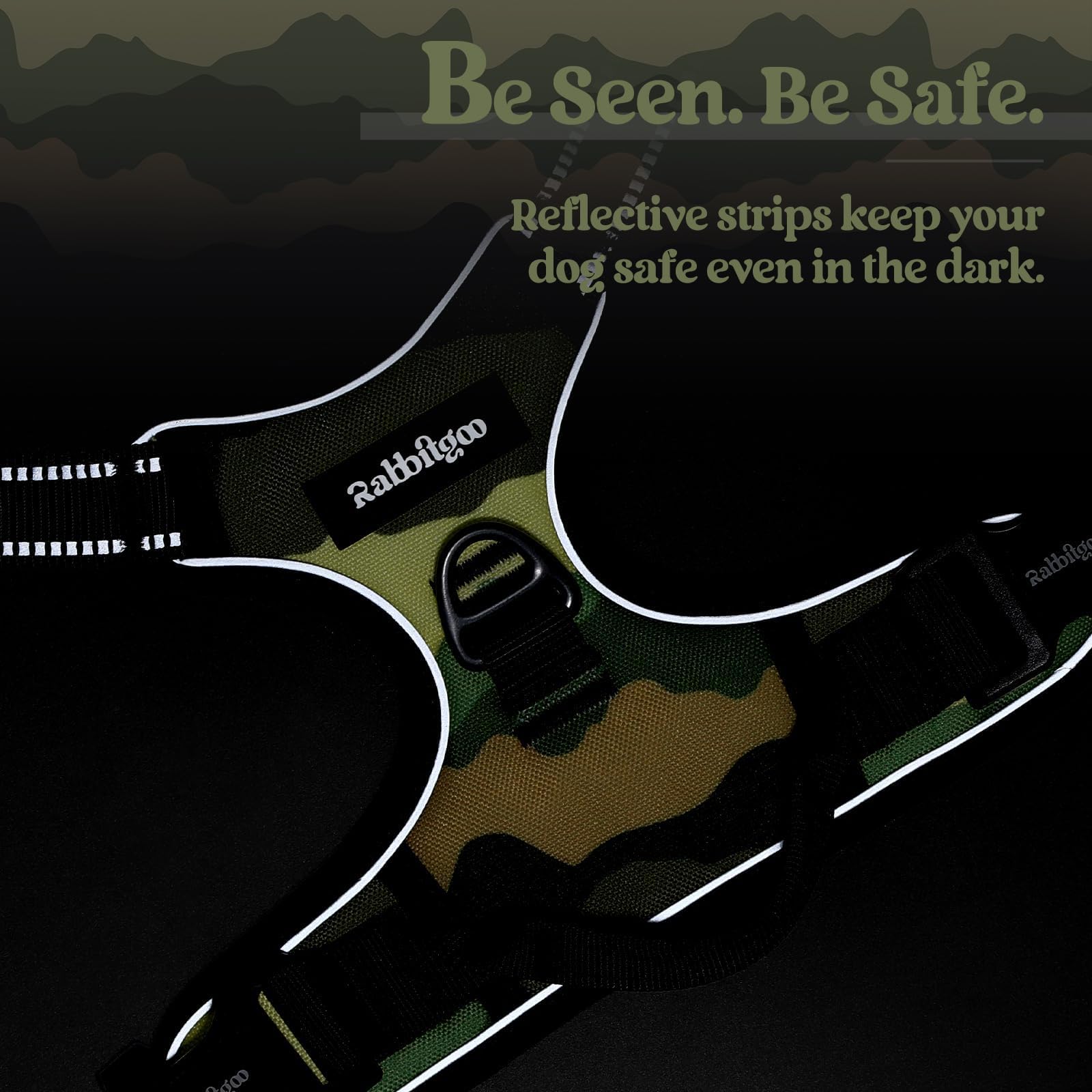Rabbitgoo four-strap adjustability ensures a secure, growing fit.