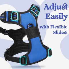 Rabbitgoo large neck straps for easy on/off and secure fit
