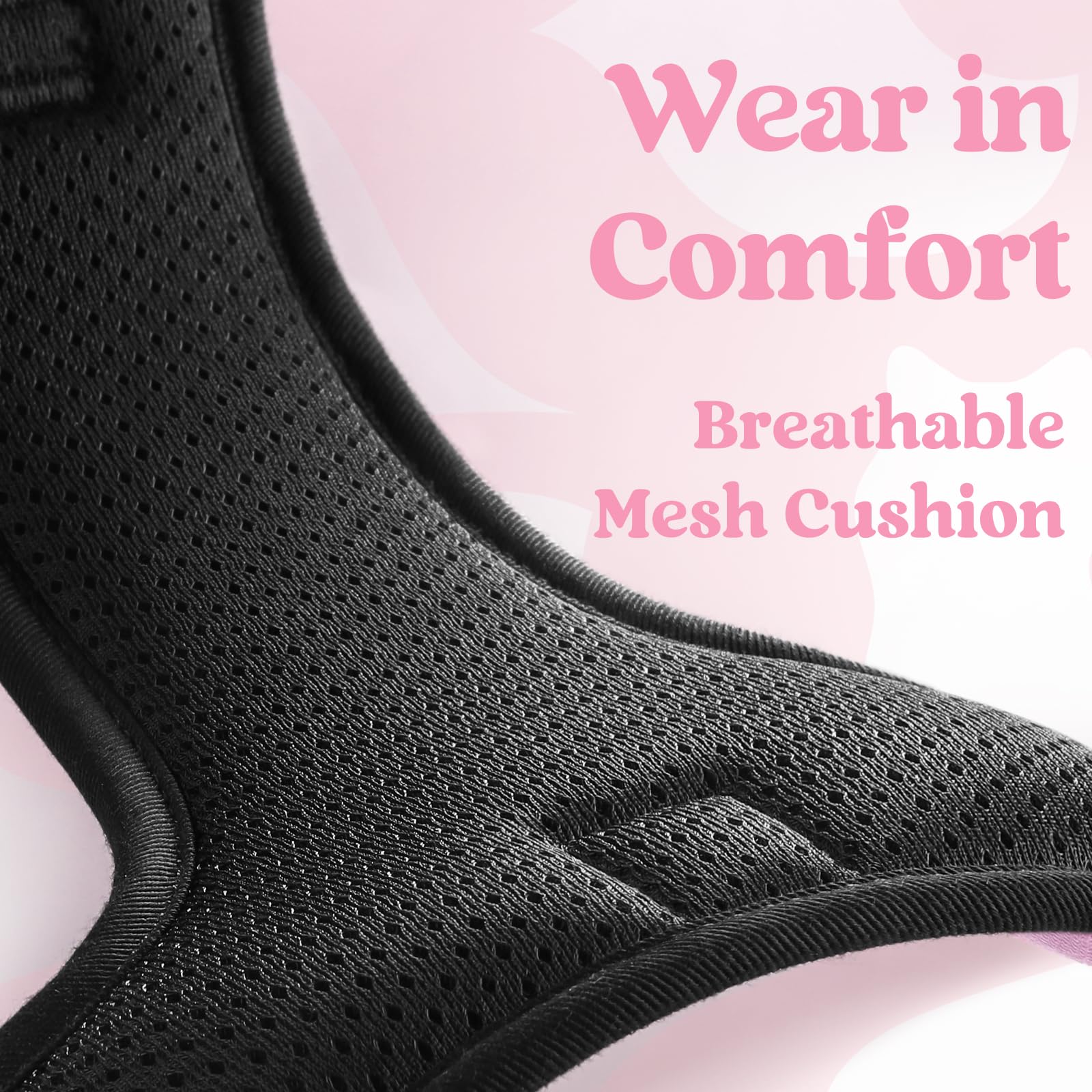 Rabbitgoo lockable neck buckle for a secure fit.