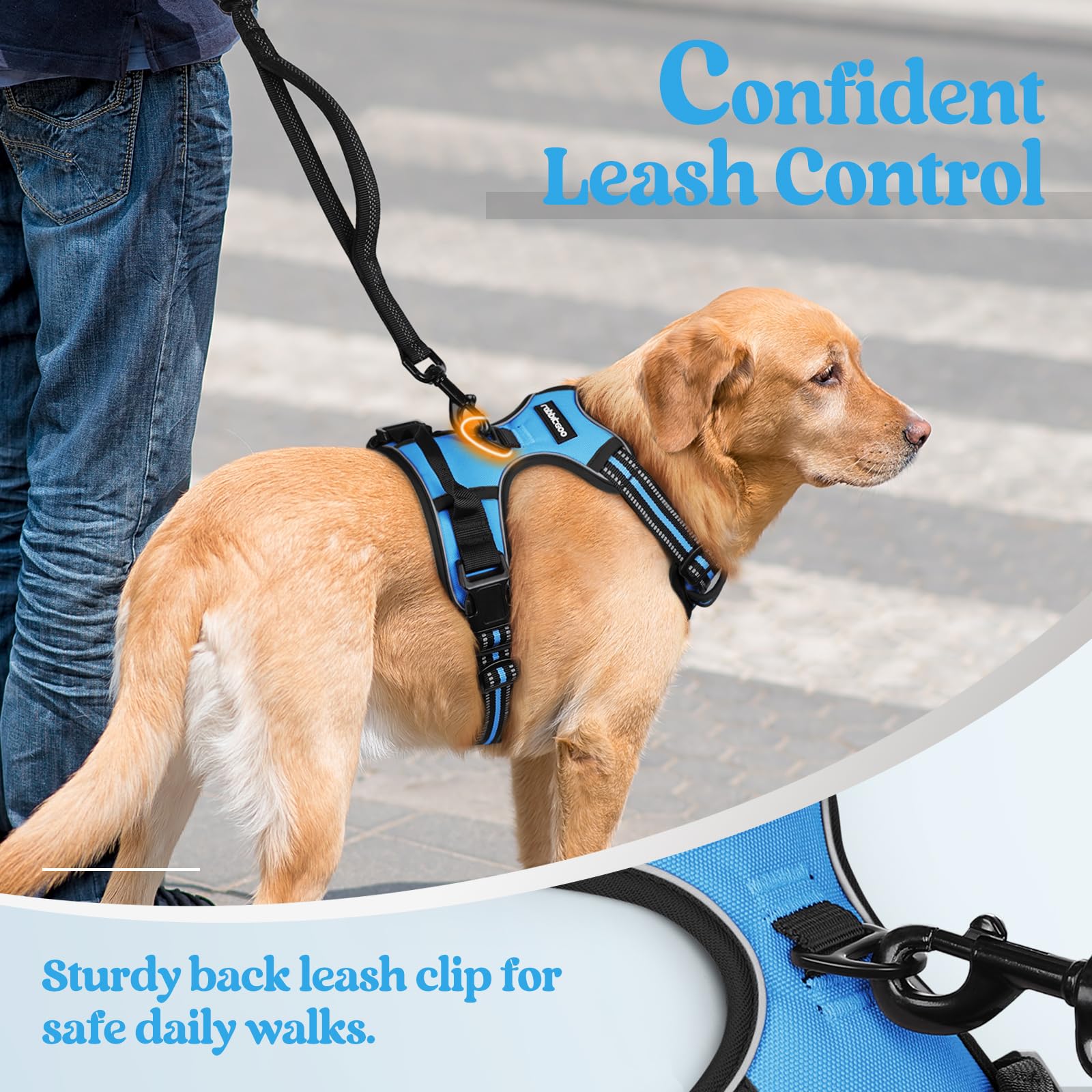 Rabbitgoo reflective strips improve visibility for day and night walks