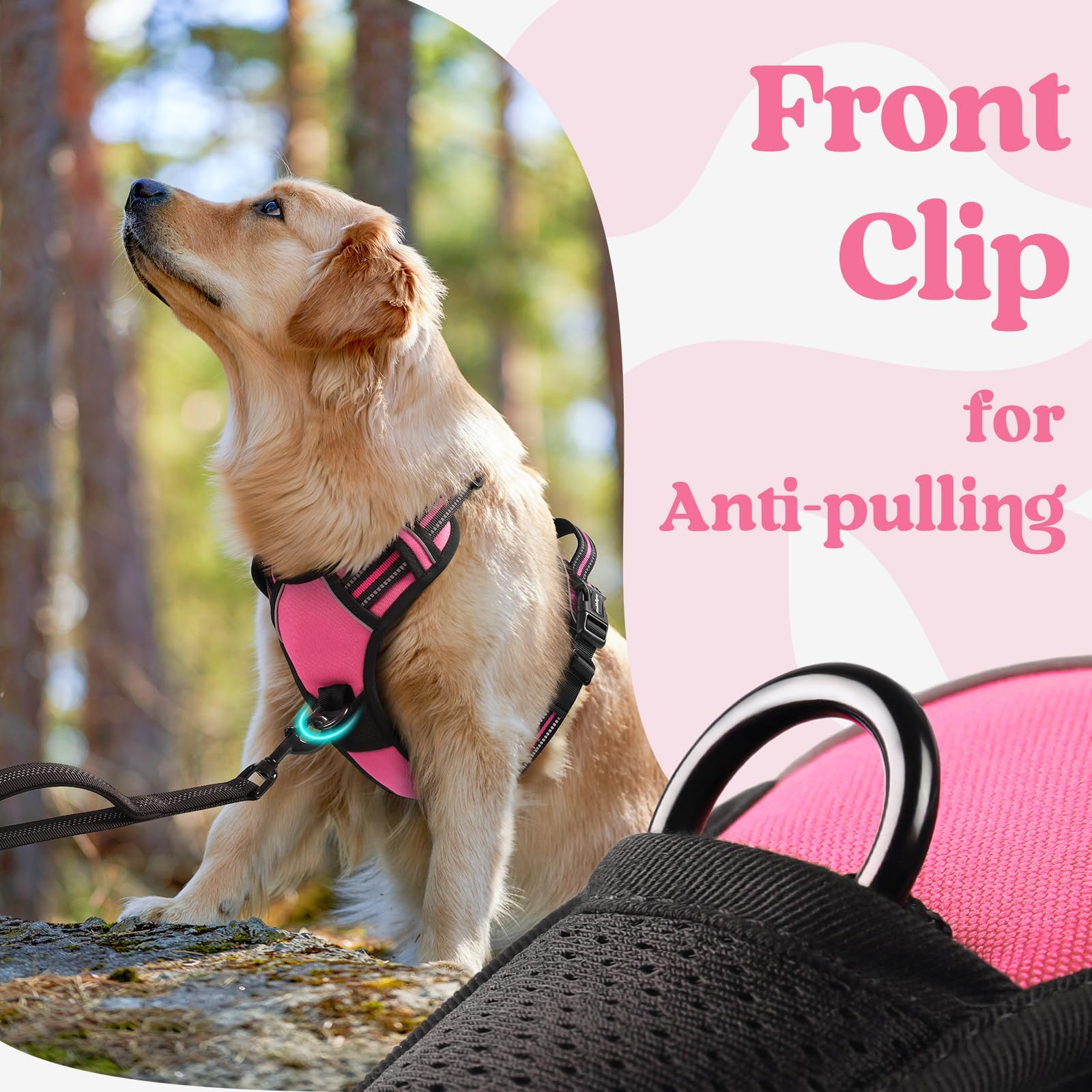 Rabbitgoo padded edges provide a comfortable, irritation-free wear.