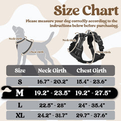 Rabbitgoo dog harness shows three quick-release buckles for easy on/off.