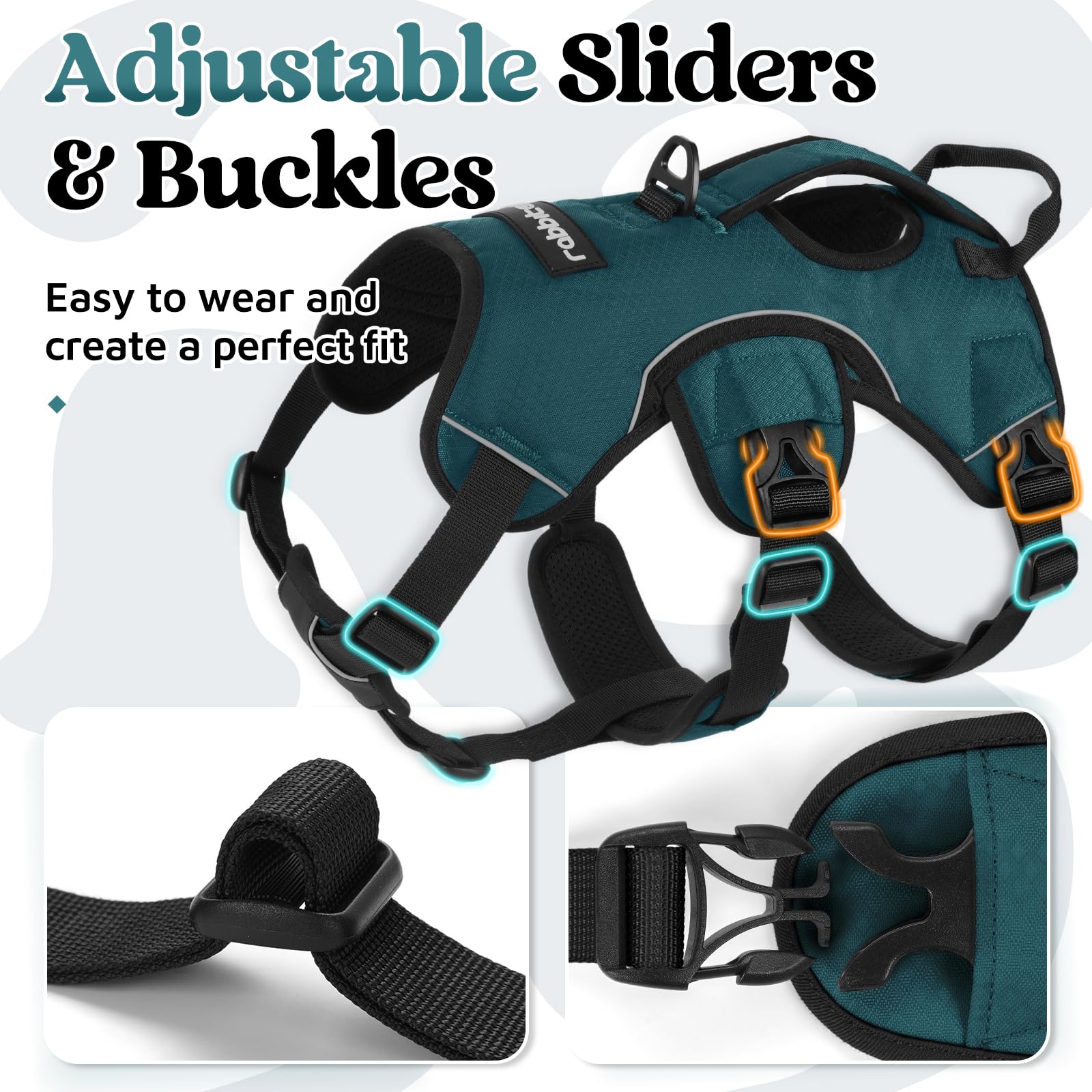 Rabbitgoo durable polyester webbing featured for daily outdoor use.