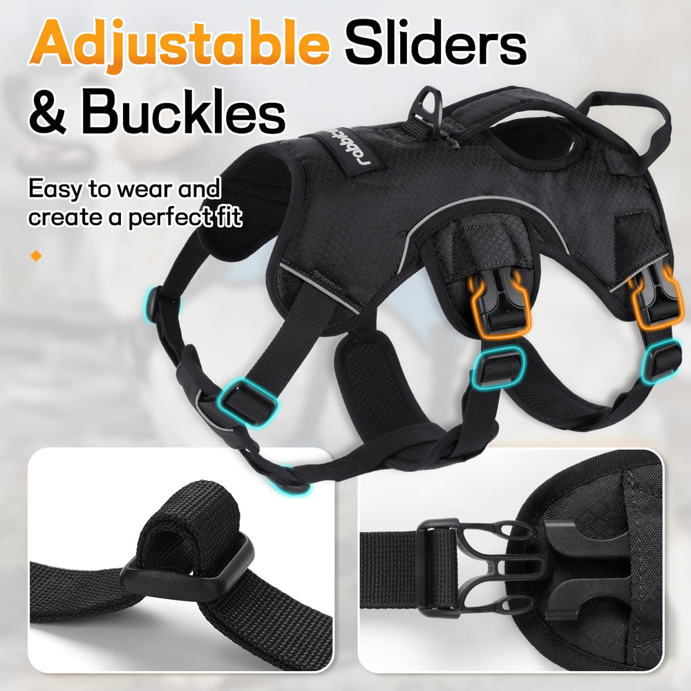 Rabbitgoo five-point adjustable straps ensure secure, growing fit.