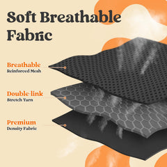 Rabbitgoo harness with breathable mesh and fast-drying fabric keeps dogs cool