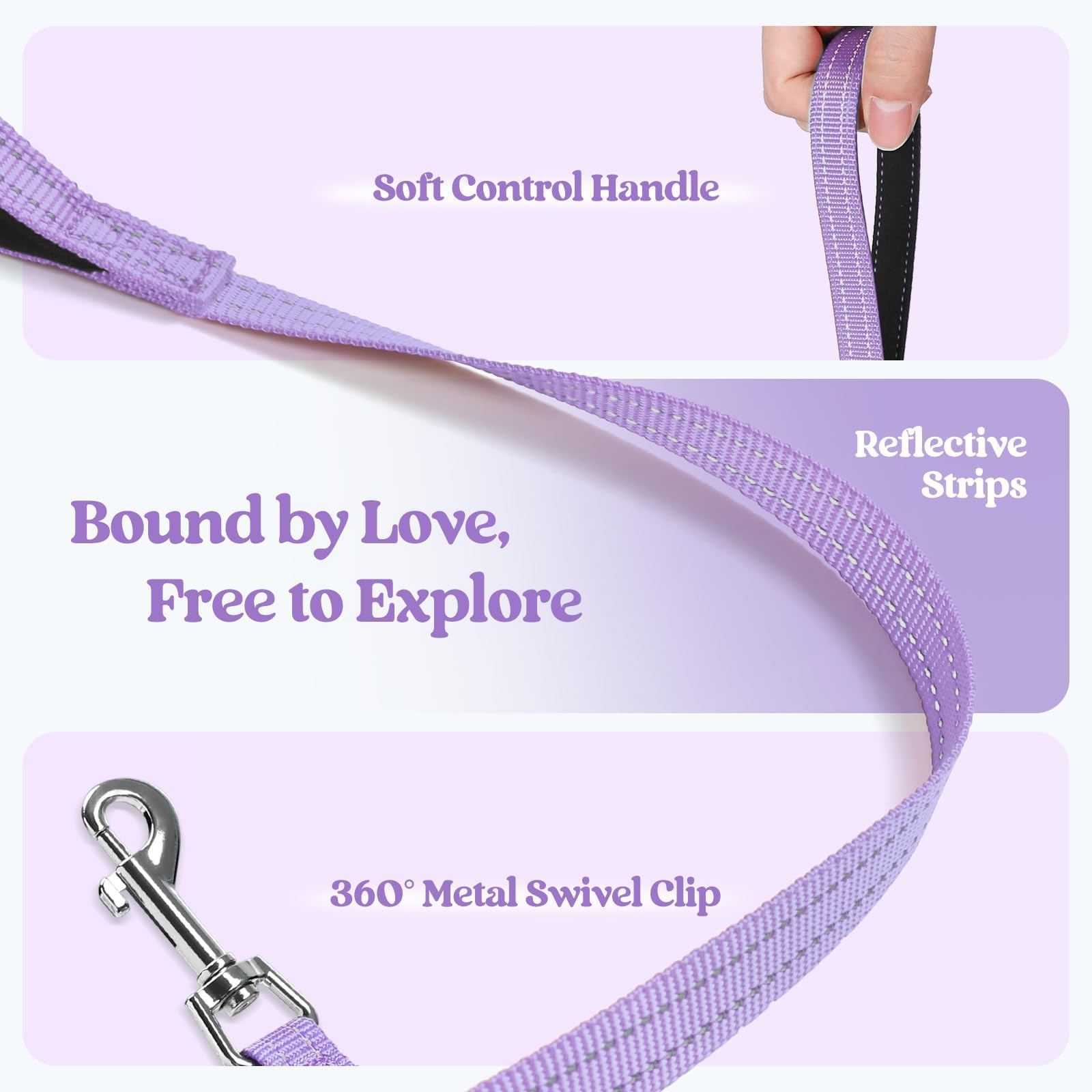 Rabbitgoo harness with reflective bands for better visibility