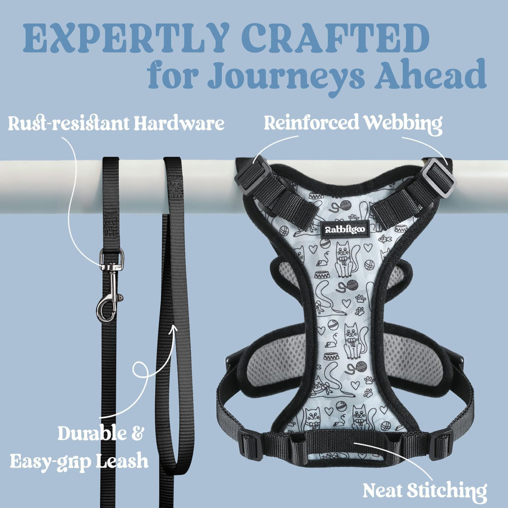 Rabbitgoo leash included for convenient daily walks.