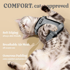 Rabbitgoo included 4.9ft leash with harness.