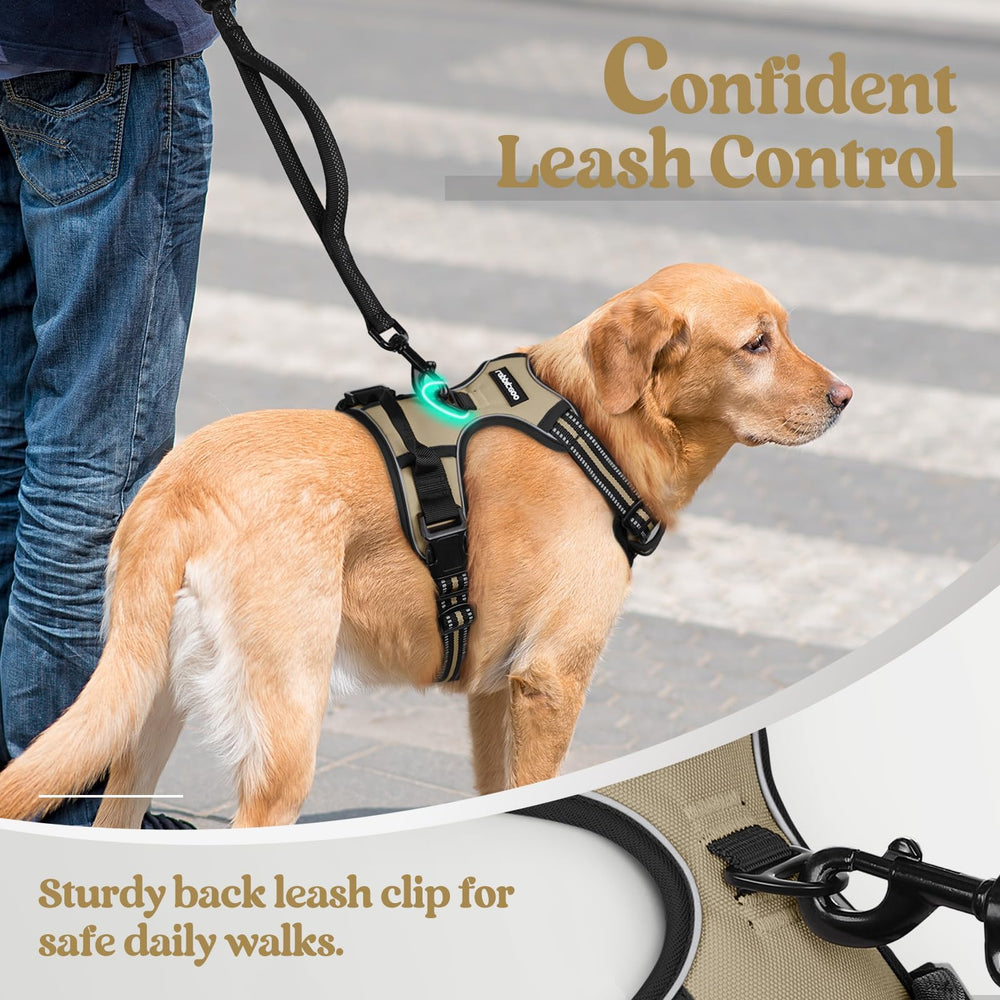 Rabbitgoo padded oxford fabric with breathable mesh keeps skin comfortable.
