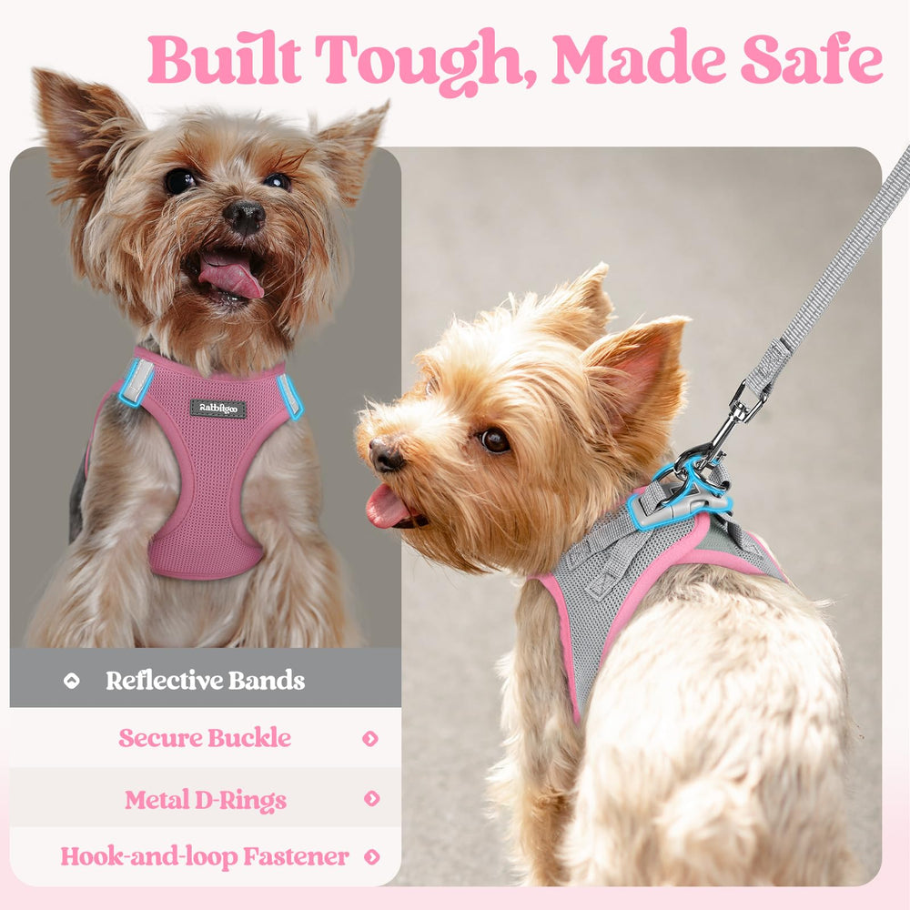Rabbitgoo palm friendly handle on leash offers comfortable grip