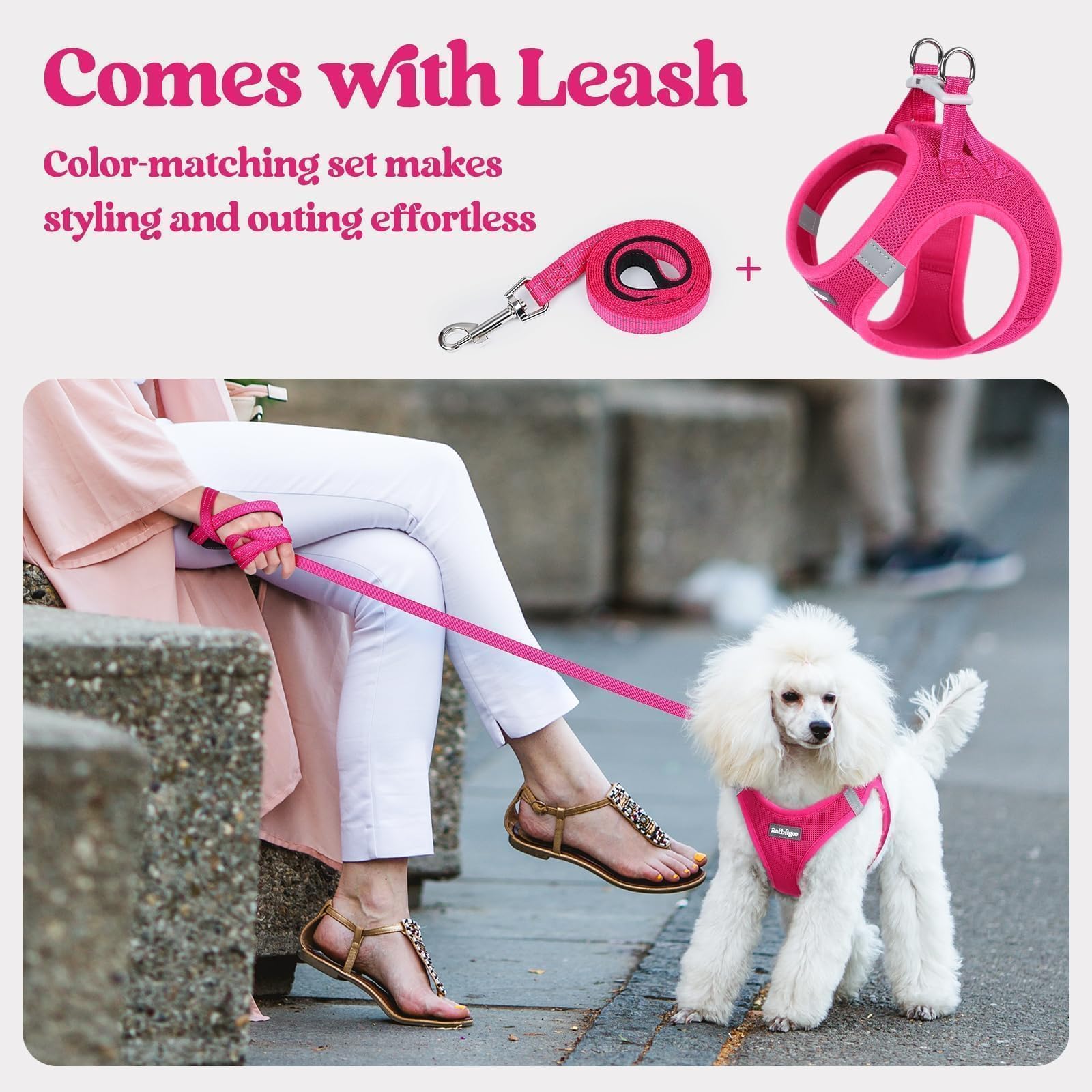 Rabbitgoo adjustable hook-and-loop tape for a secure fit