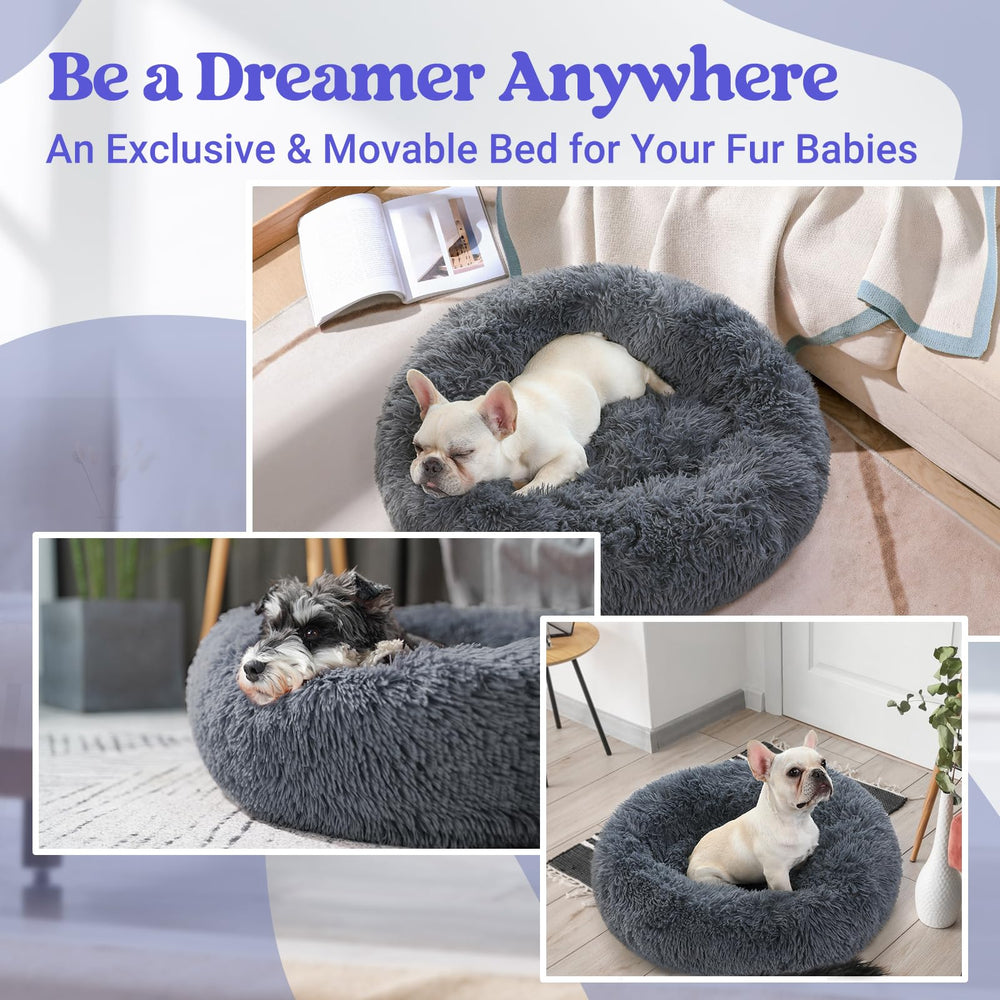 Plush interior of Rabbitgoo bed invites paw kneading and lounging