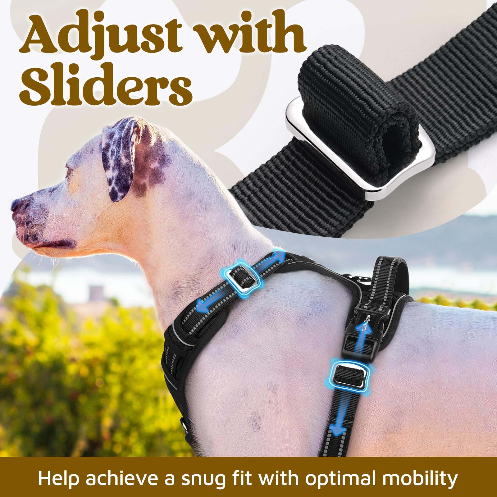 Rabbitgoo reflective strips for visible safety in low light