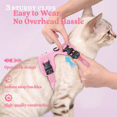 Rabbitgoo harness with reflective strips for better visibility
