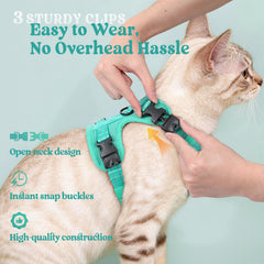 Rabbitgoo harness with reflective strips boosts night visibility.