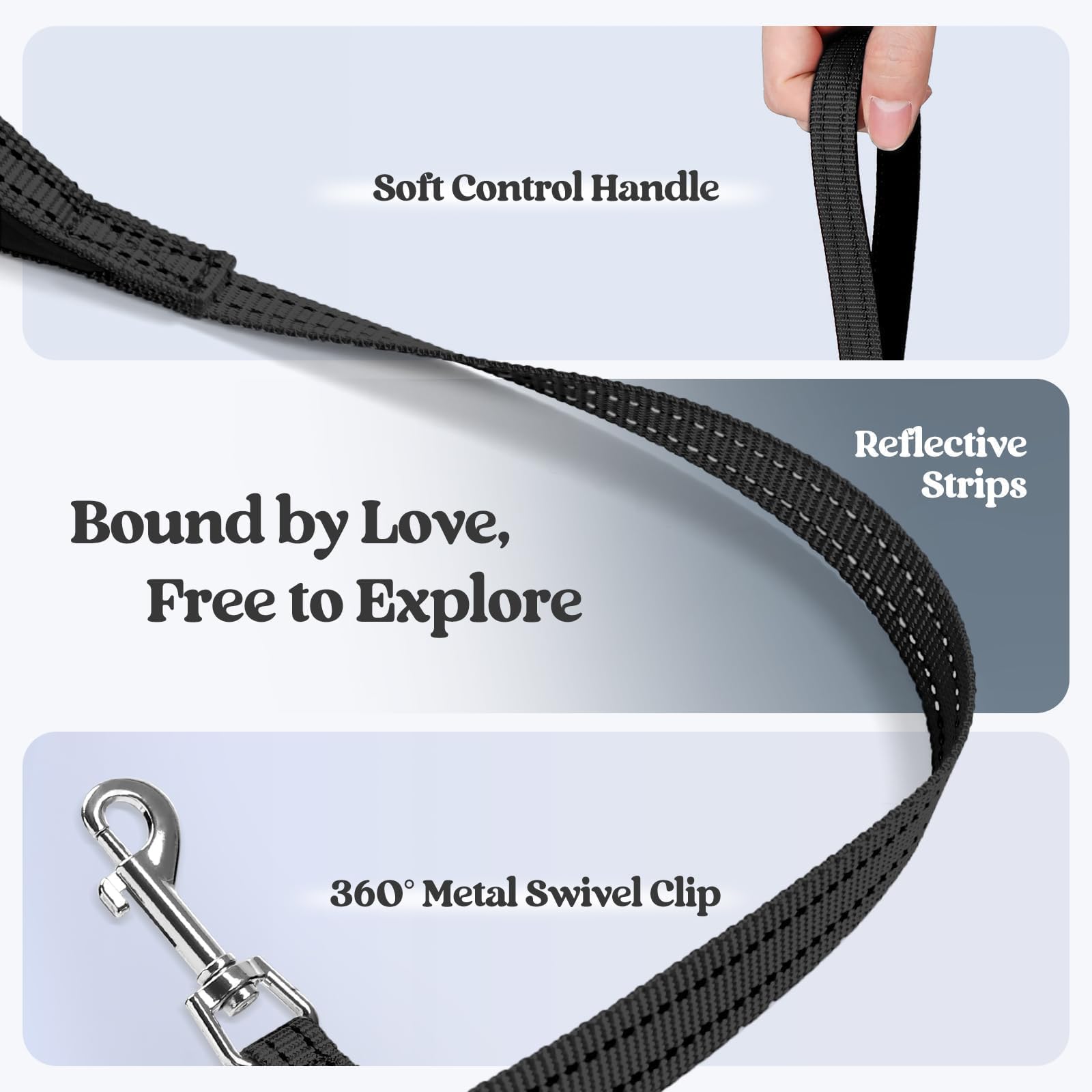Rabbitgoo two back D-rings for versatile attachment