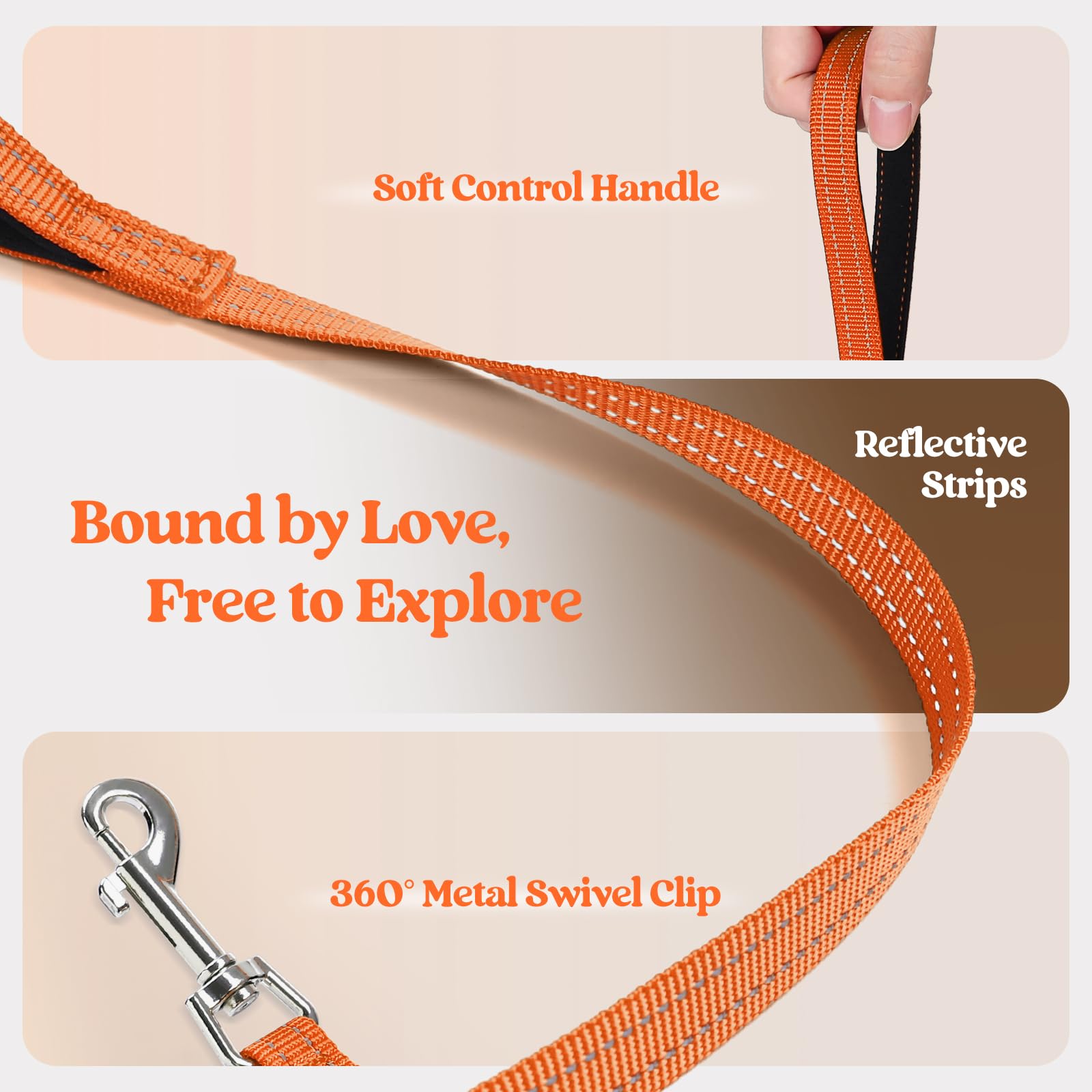 Rabbitgoo harness with two back D-rings to distribute pulling safely.