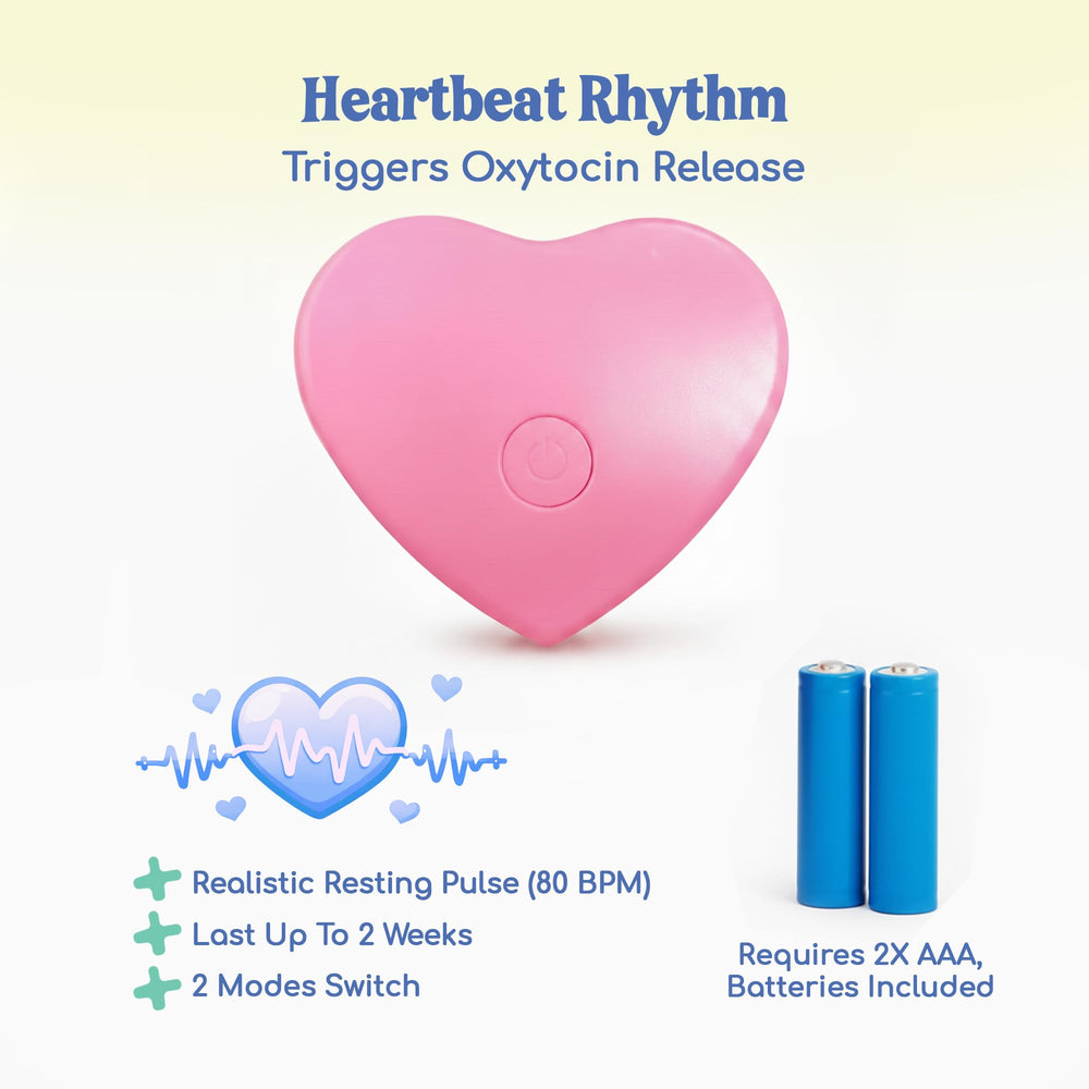 Race&Herd CuddleBun scented heartbeat option for soothing sessions