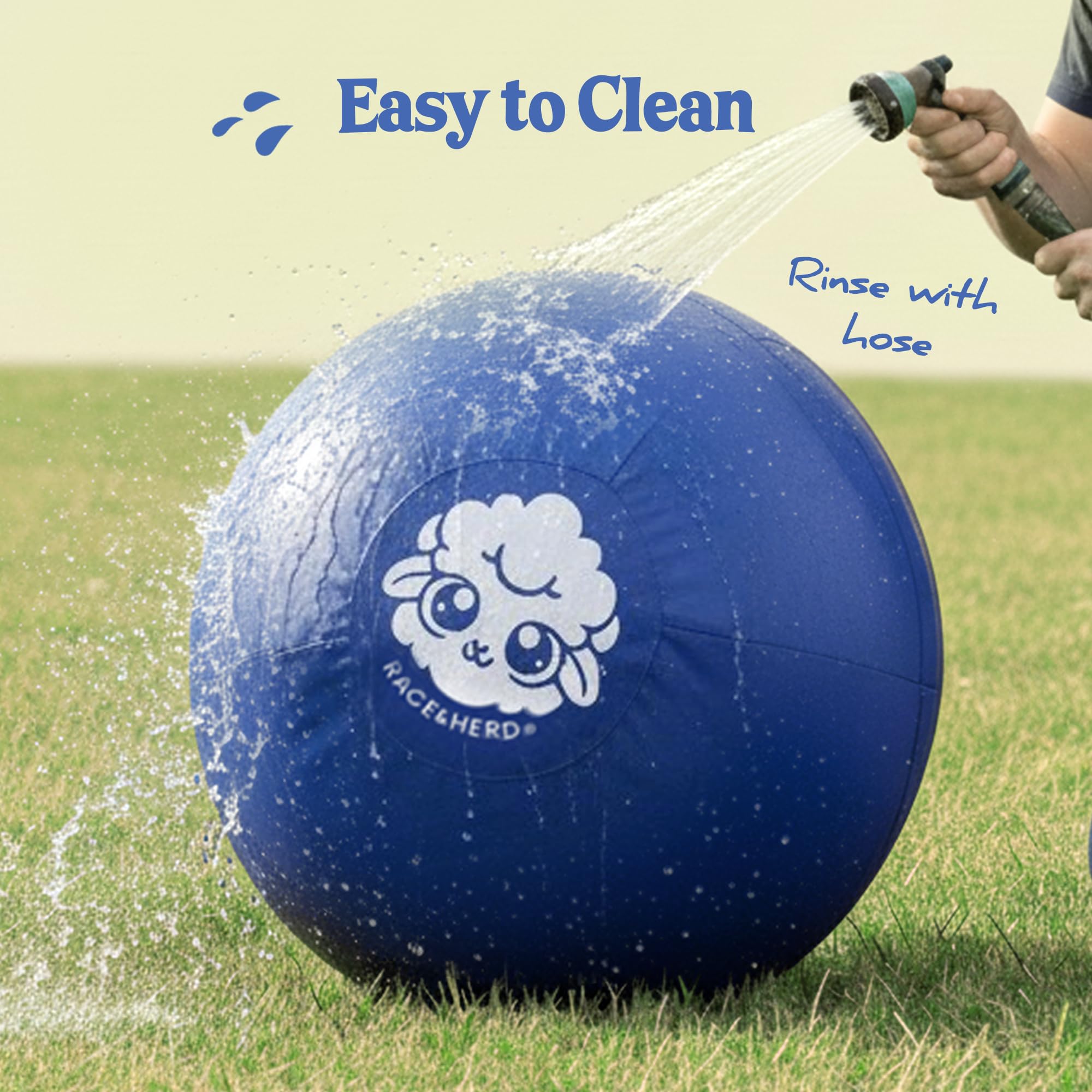Race&Herd non-toxic design ensures safe outdoor play for curious dogs