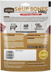 Rachael Ray Nutrish Soup Bones Minis beef barley ingredients close-up