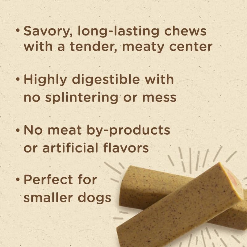 Rachael Ray Nutrish Soup Bones Minis serving size for small dogs