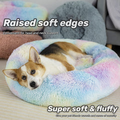 Raimaiso 20-inch close-up fabric shows plush faux fur warmth