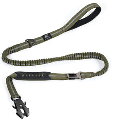 Raipult Tactical Dog Leash with Frog Clip for quick, secure attachment.