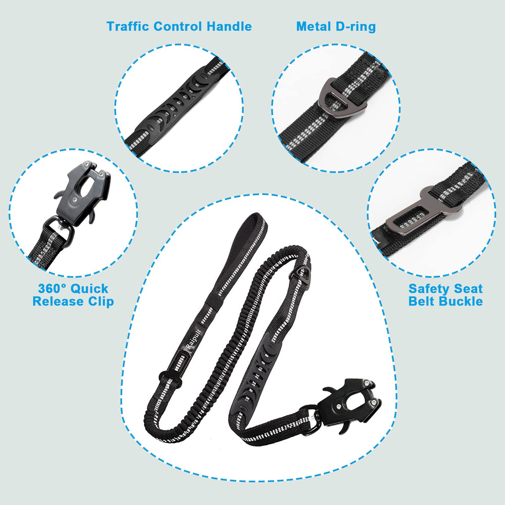 Raipult traffic control handle; added control in traffic or busy sidewalks.