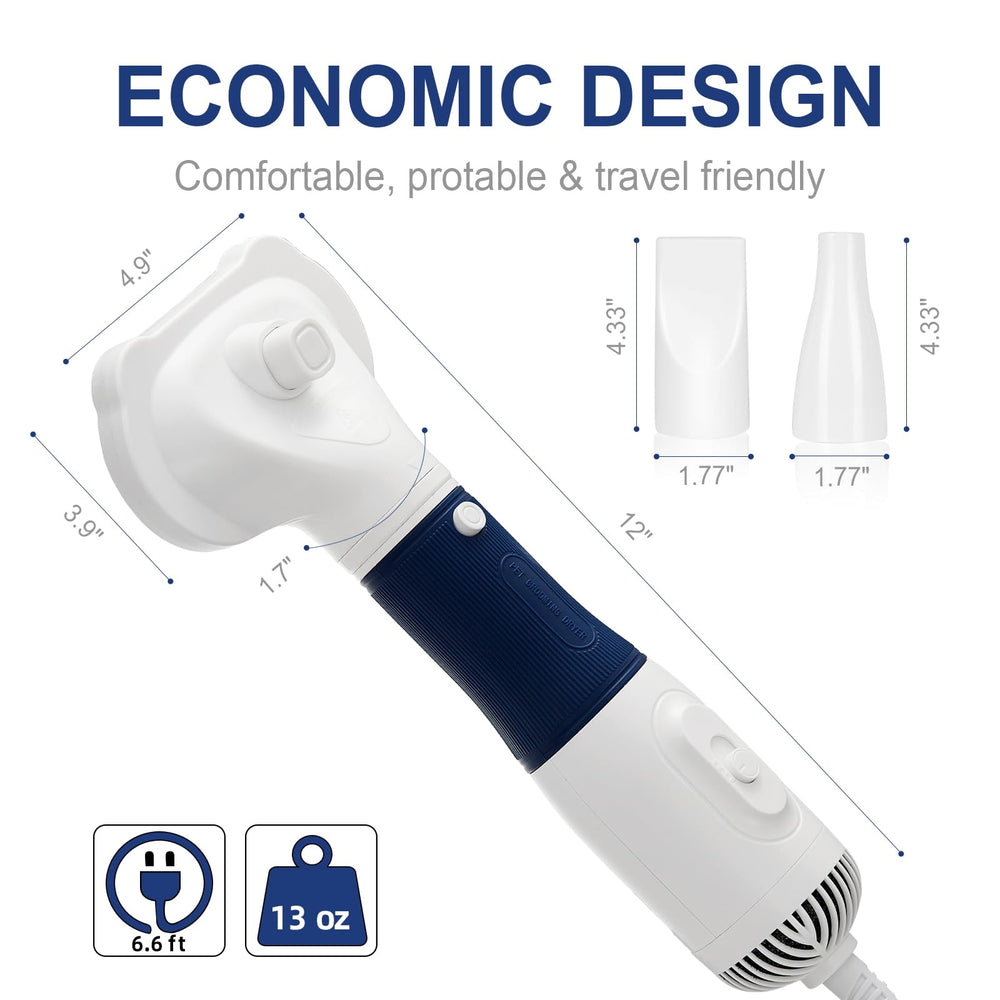 RAIWAV overheat protection system for safer grooming sessions.