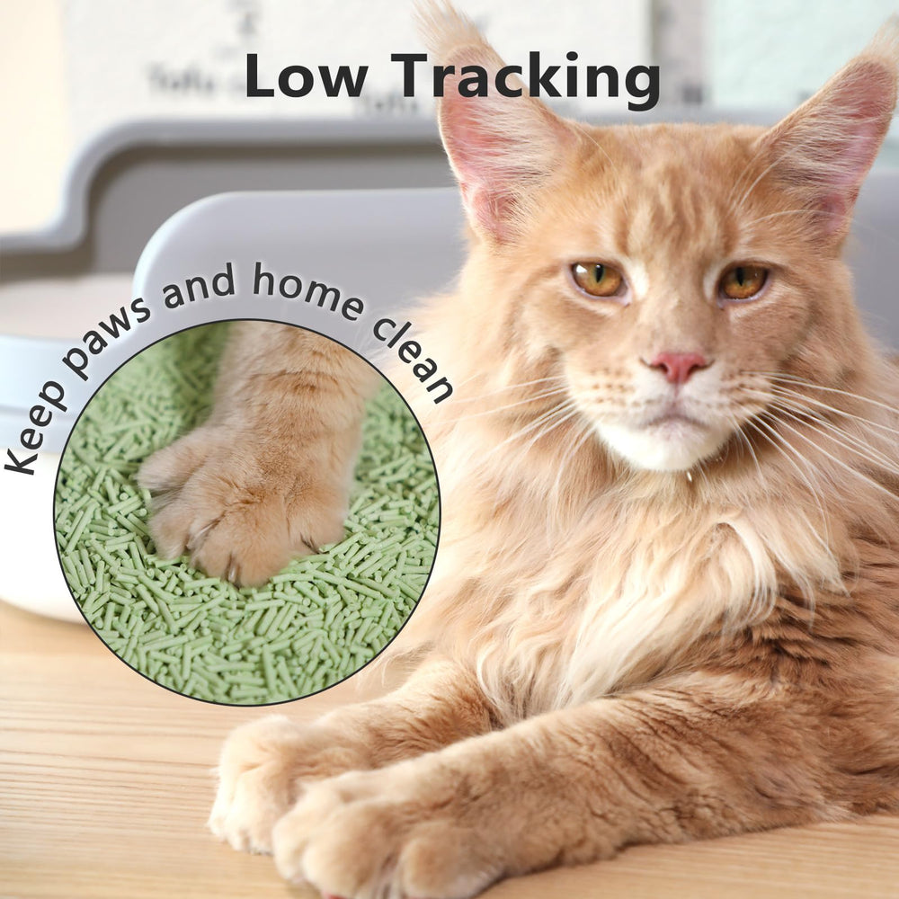 Raki Venus Tofu Cat Litter easy scooping aided by quick-clumping pellets.