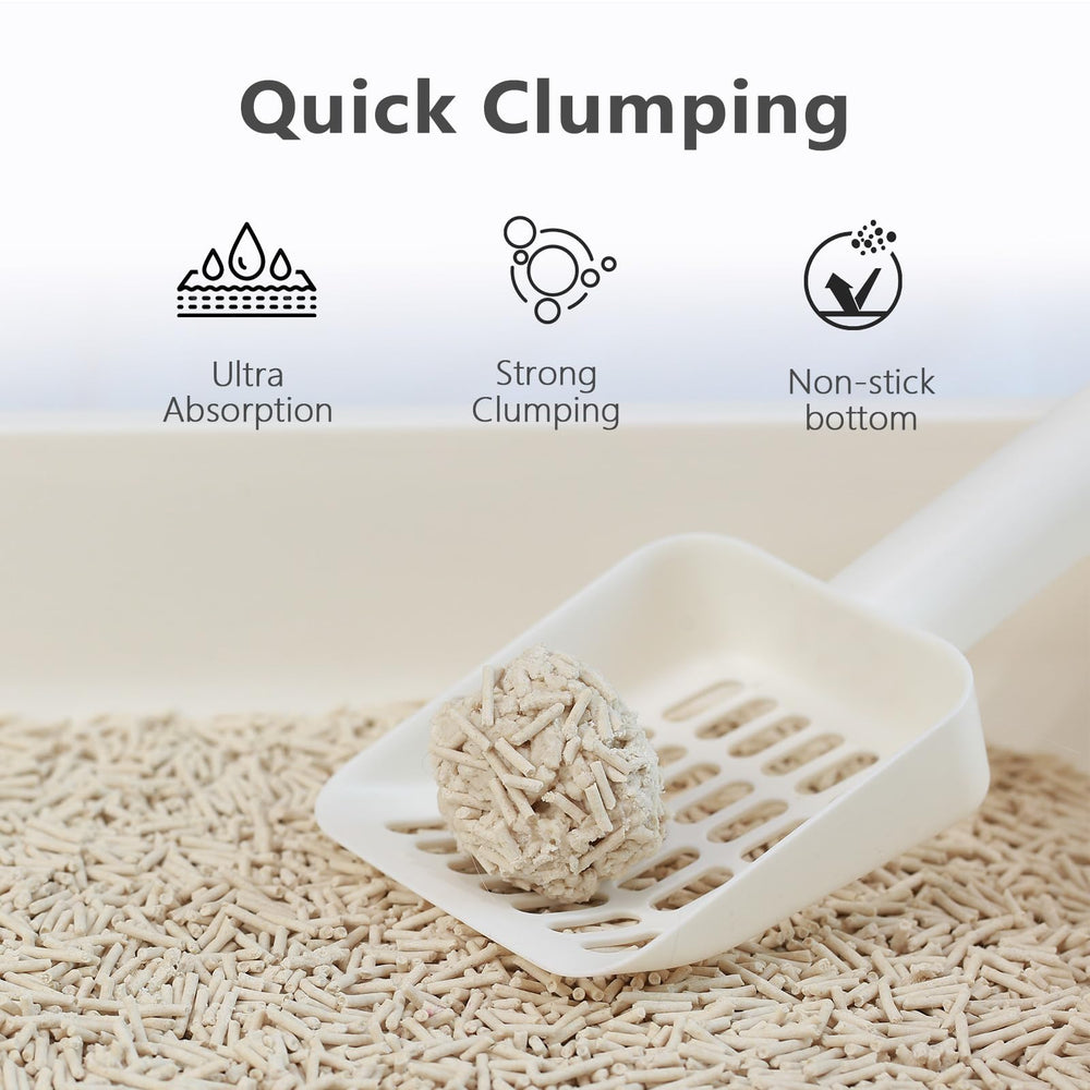 Raki Venus tofu litter pellets reduce paw tracking