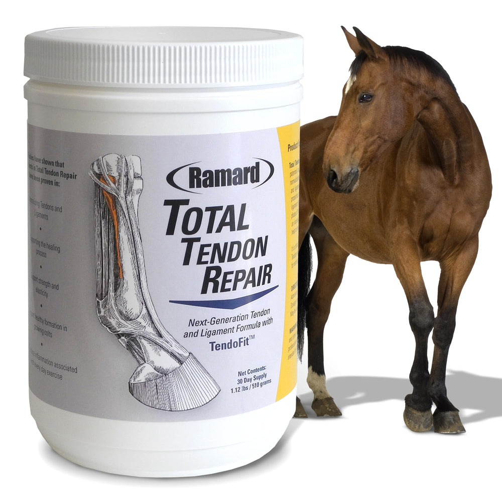 Ramard Total Tendon Repair bottle front view for easy daily dosing.