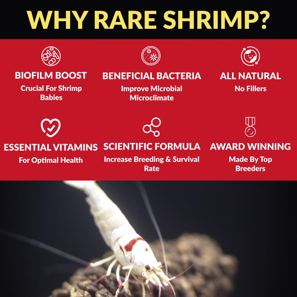 Rare Shrimp easy 30-day supplement in aquarium setup
