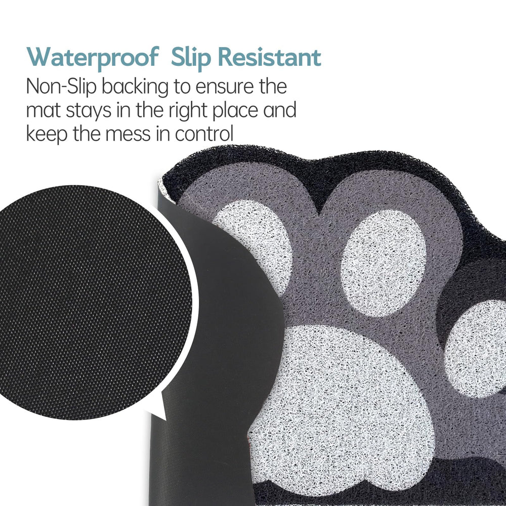 Rarenut Anti-Slip Backing keeps the mat in place during use.