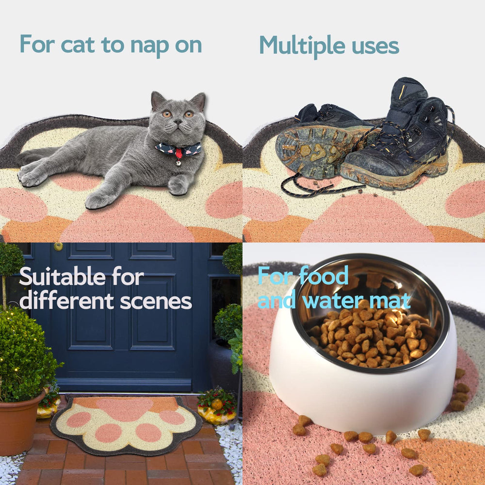 Rarenut versatile-use mat doubles as placemat or door mat