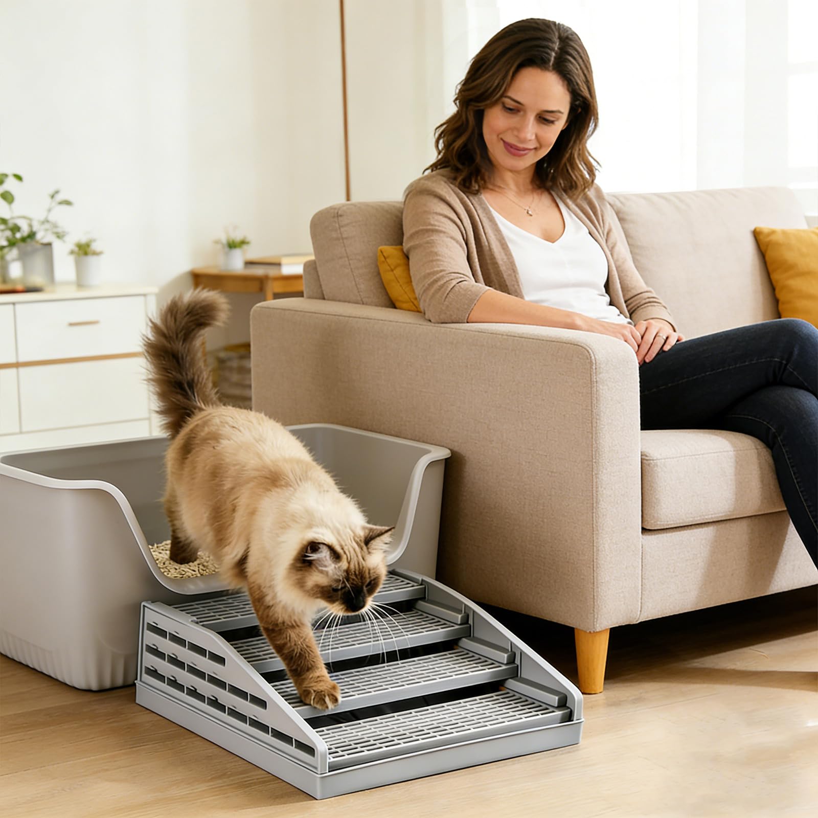 Rarenut grey finish blends with modern home decor