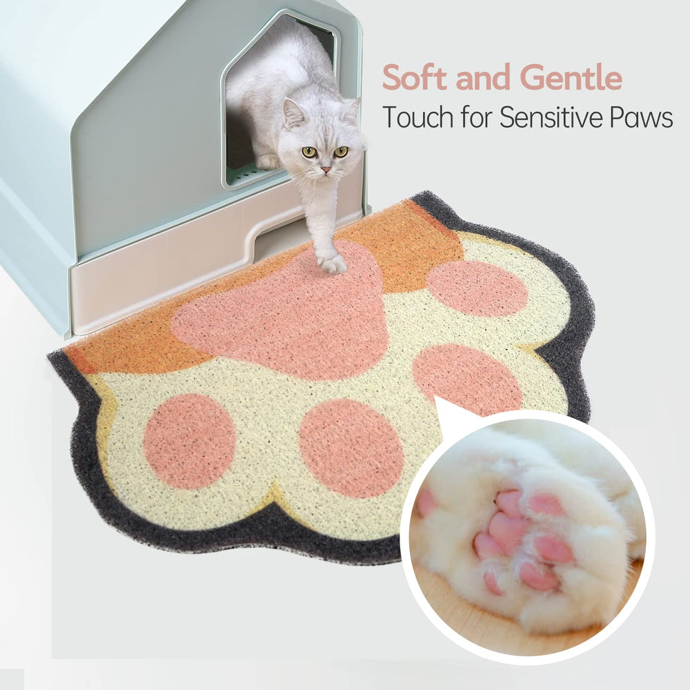 Rarenut multi-use litter mat doubles as placemat or door mat