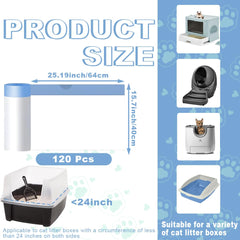 Rastalola 25x15.7 inch liners fit standard boxes, 10–12 gallon capacity