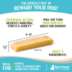 Raw Paws Himalayan Yak Chews texture detail for strong chewers