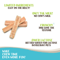 Raw Paws Himalayan Yak Chews triple-pack close-up for long-lasting chewing