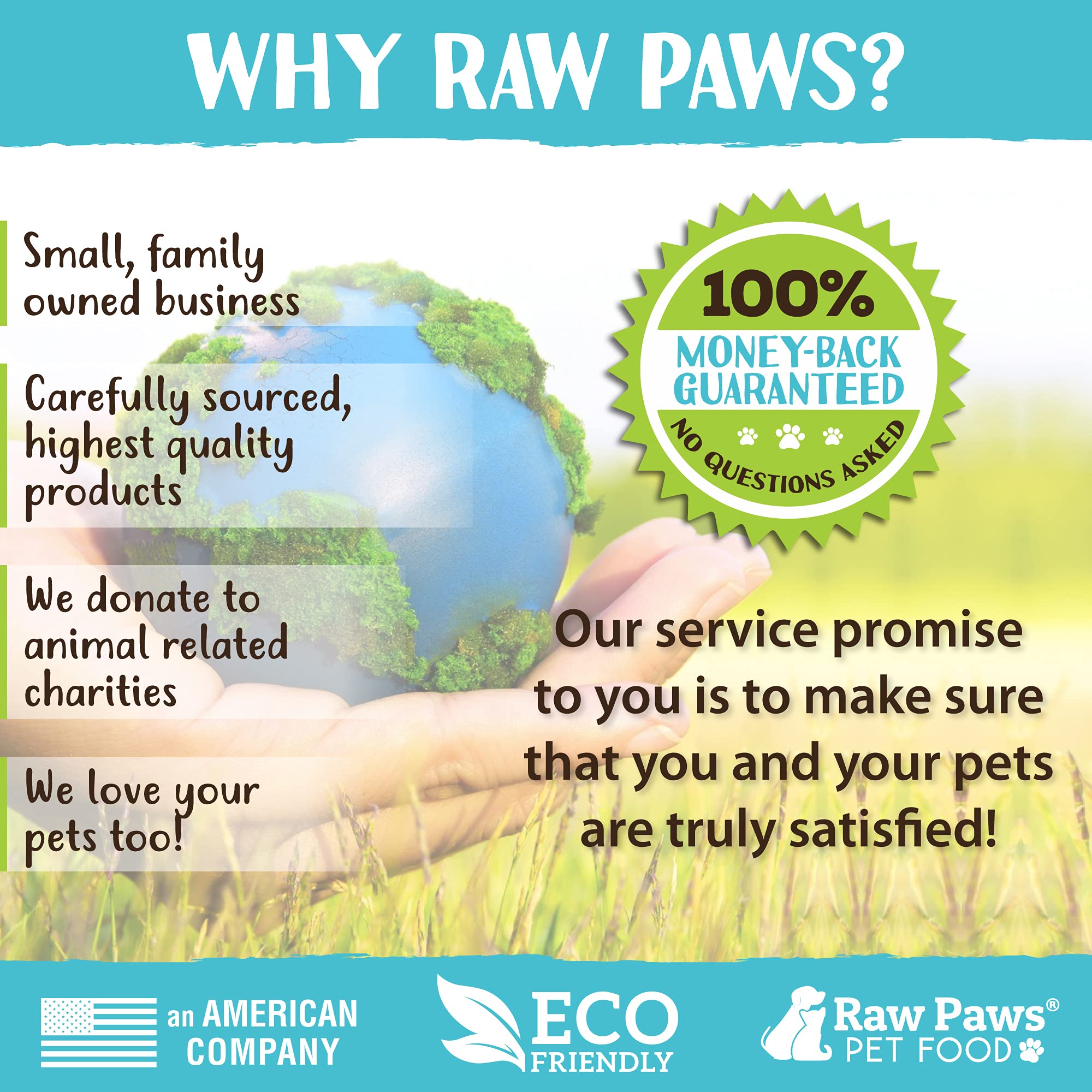 Raw Paws bone broth powder highlights glucosamine and chondroitin.