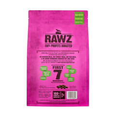 Rawz packaging with seal indicates freshness and safe storage.