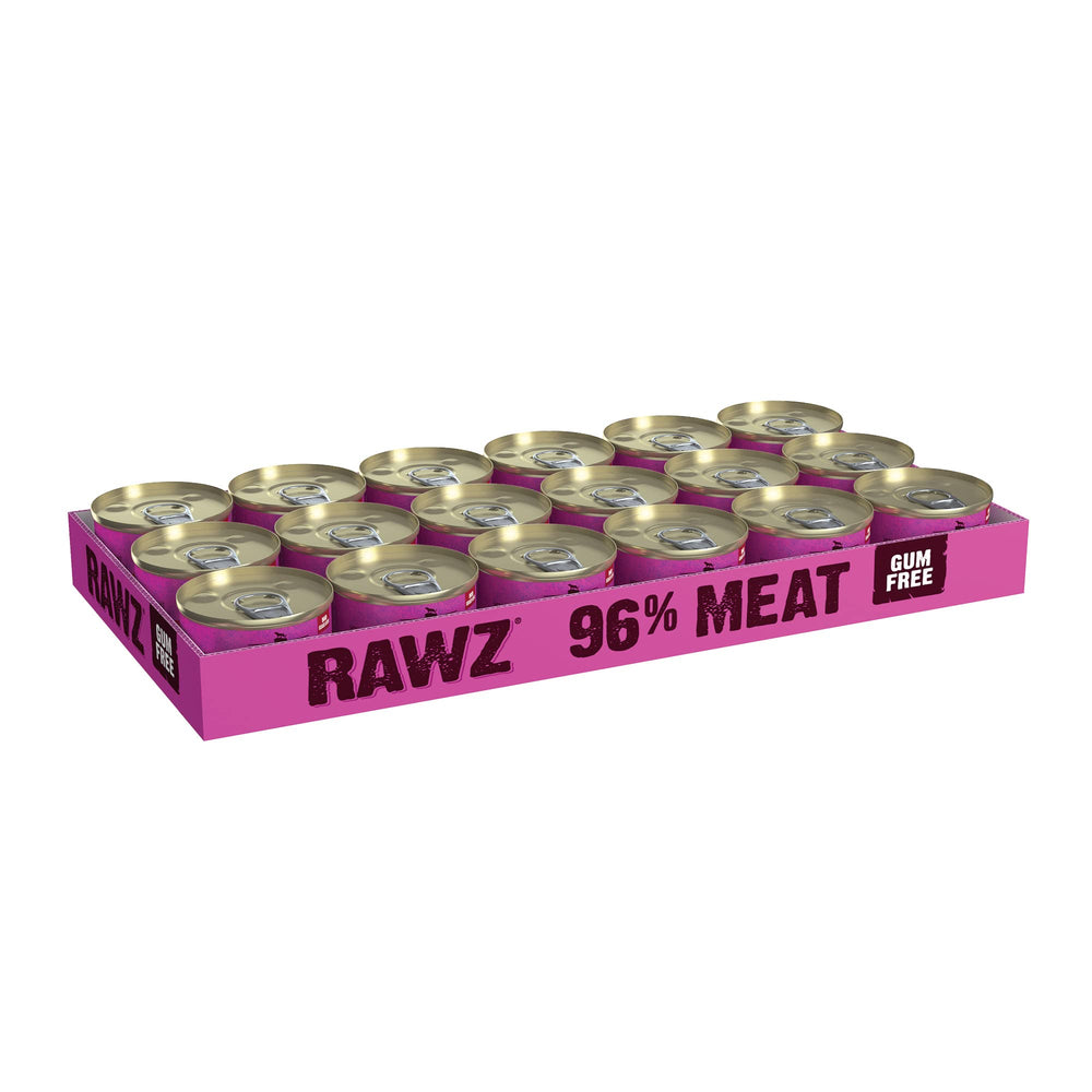 Rawz gums-free BPA-free can lining helps maintain safe ingredients.