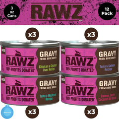 RAWZ lid reseal feature on 3oz cans helps maintain freshness between servings