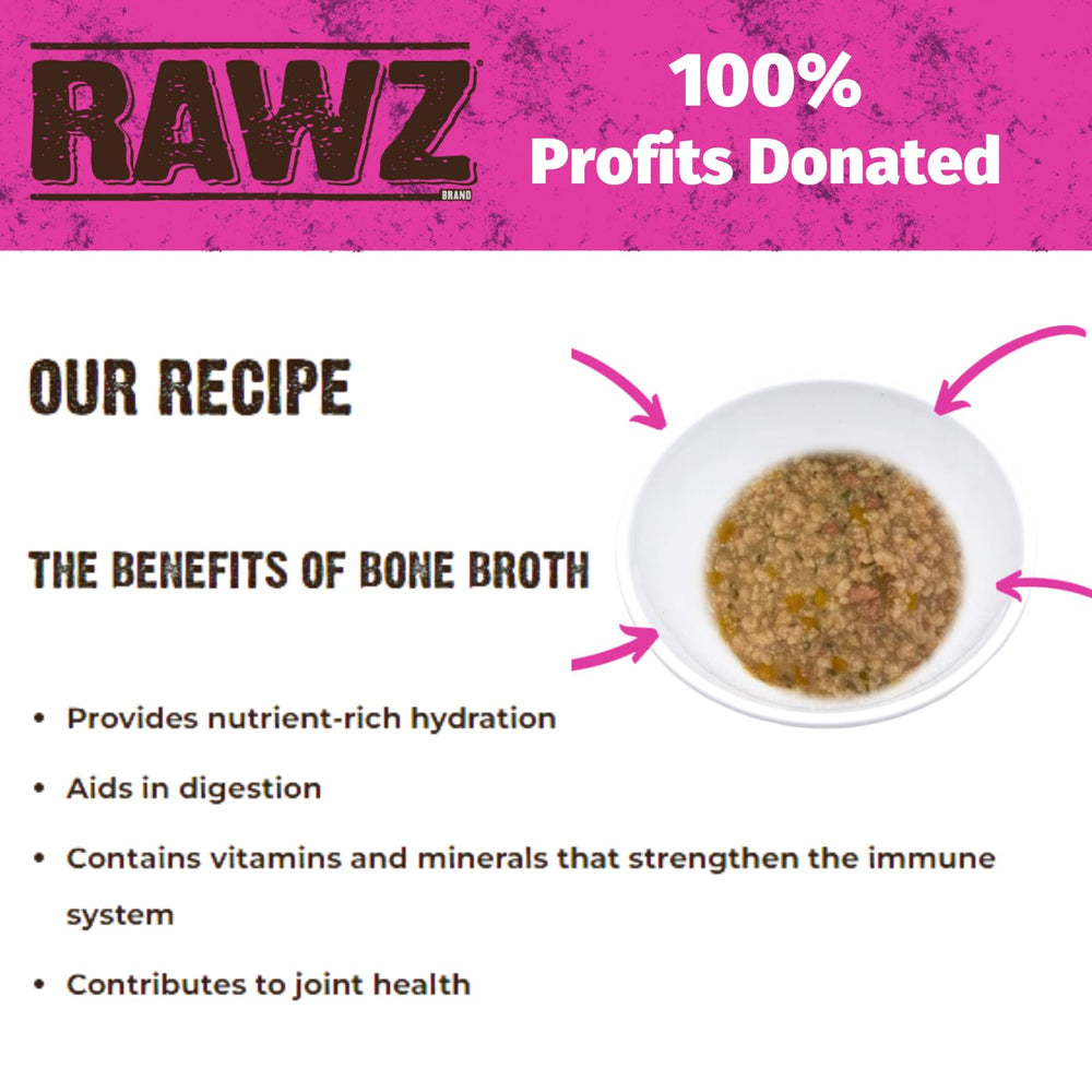 RAWZ serving bowl image suggests easy, mess-free mealtimes for busy households