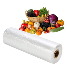 RBHK 12x16 clear bag on roll for organized storage.