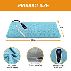 28x18 inch RC SLL dog heating pad fits standard beds for even heat.