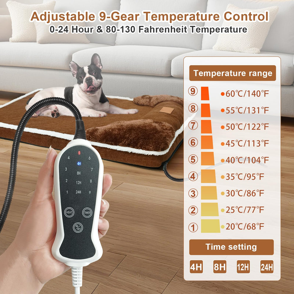 RC SLL memory foam core close-up, supportive cushion for pets